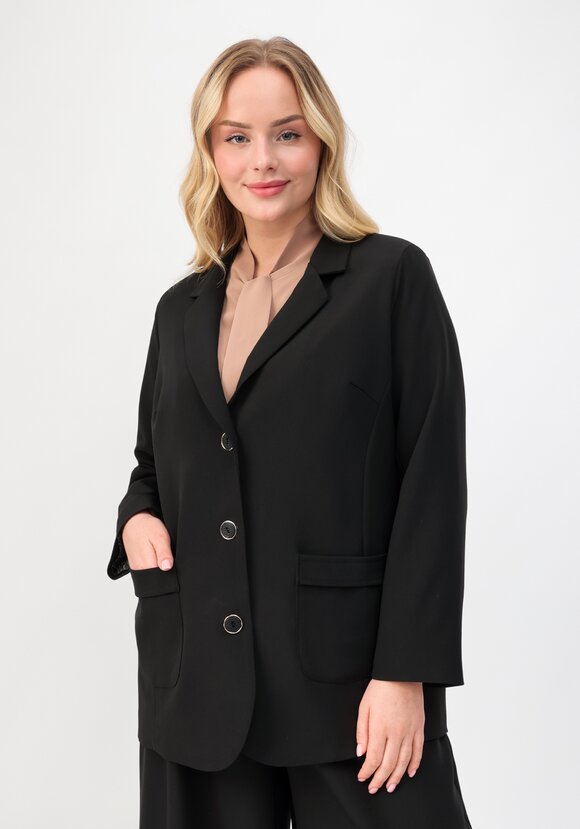 Пиджак однобортный на пуговицах шир.  580, рис. 1