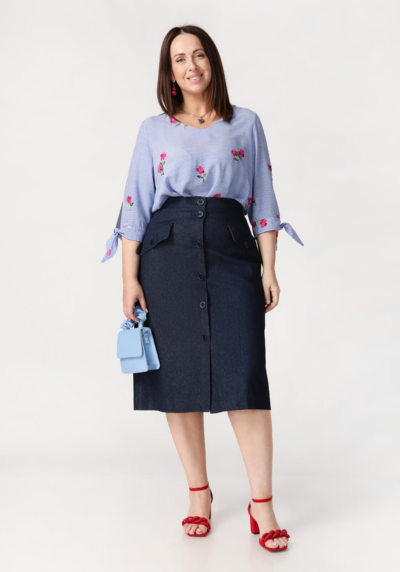 Блуза Закон притяжения шир.  580, рис. 1