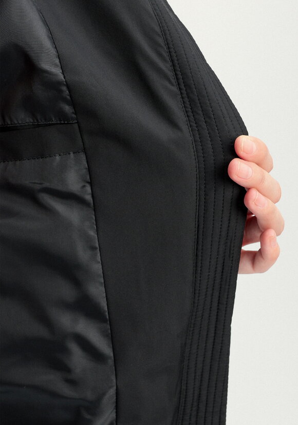 Пуховик с боковыми карманами на молнии шир.  580, рис. 9