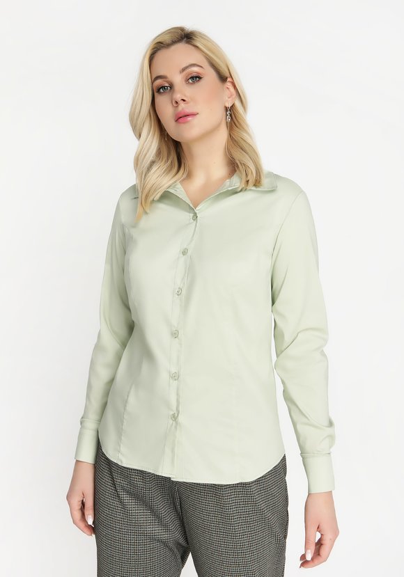 Блуза Приятное прикосновение шир.  580, рис. 5