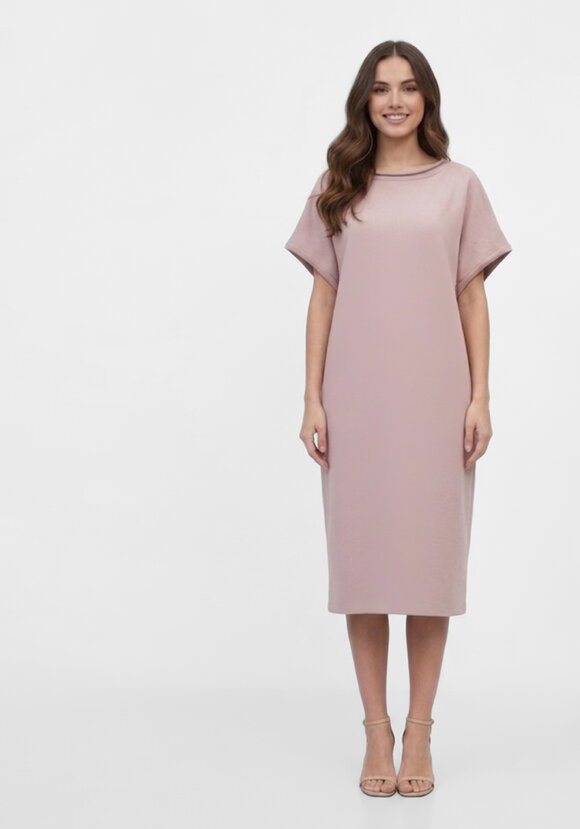 Платье свободного кроя с карманaми шир.  580, рис. 16