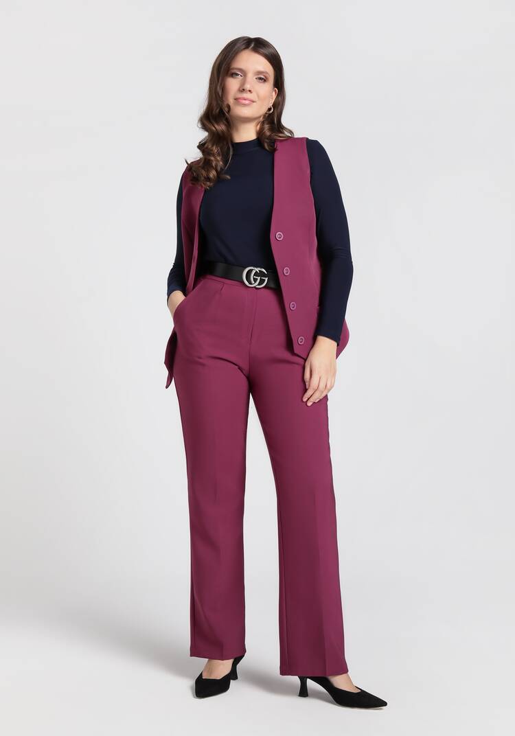 Брюки классика прямые от бедра шир.  750, рис. 26