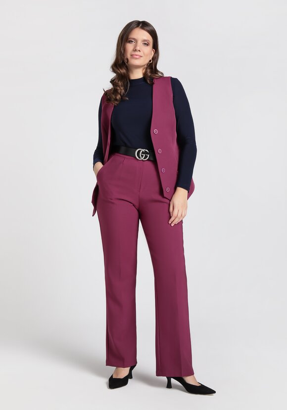 Брюки классика прямые от бедра шир.  580, рис. 26