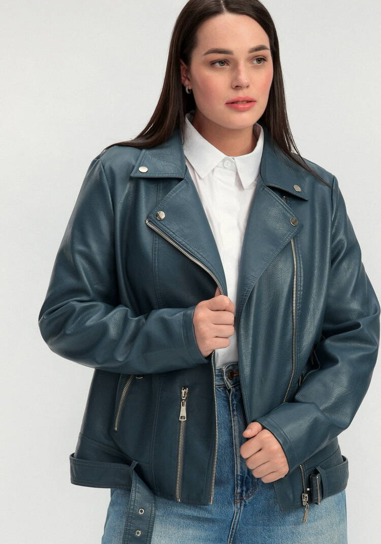 Кожаная куртка шир.  750, рис. 9