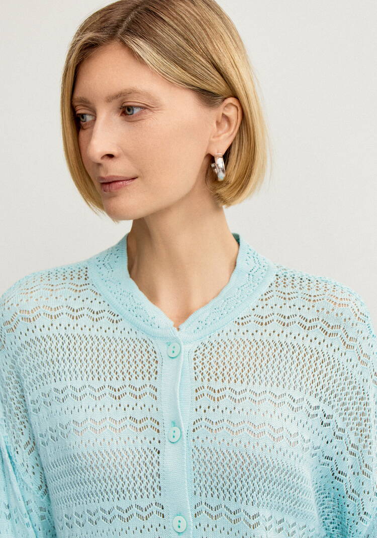 Блуза женская с пышным рукавом шир.  750, рис. 11