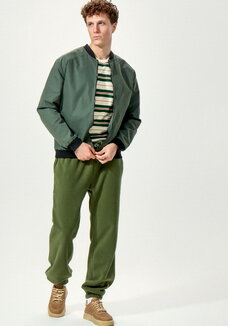 Брюки джоггеры на резинке по низу