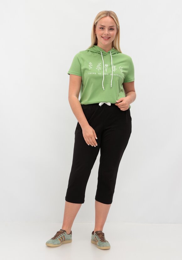 Брюки с кулиской длиной 7/8 шир.  580, рис. 40