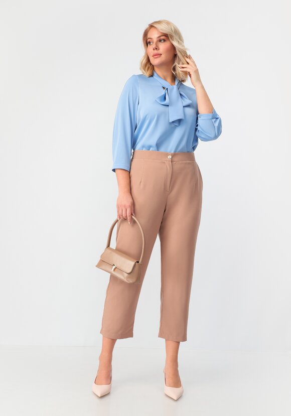 Брюки 7/8 с карманами шир.  580, рис. 19