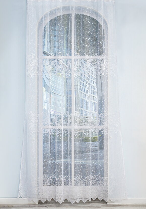 Тюль-жаккард Снежана шир.  580, рис. 7