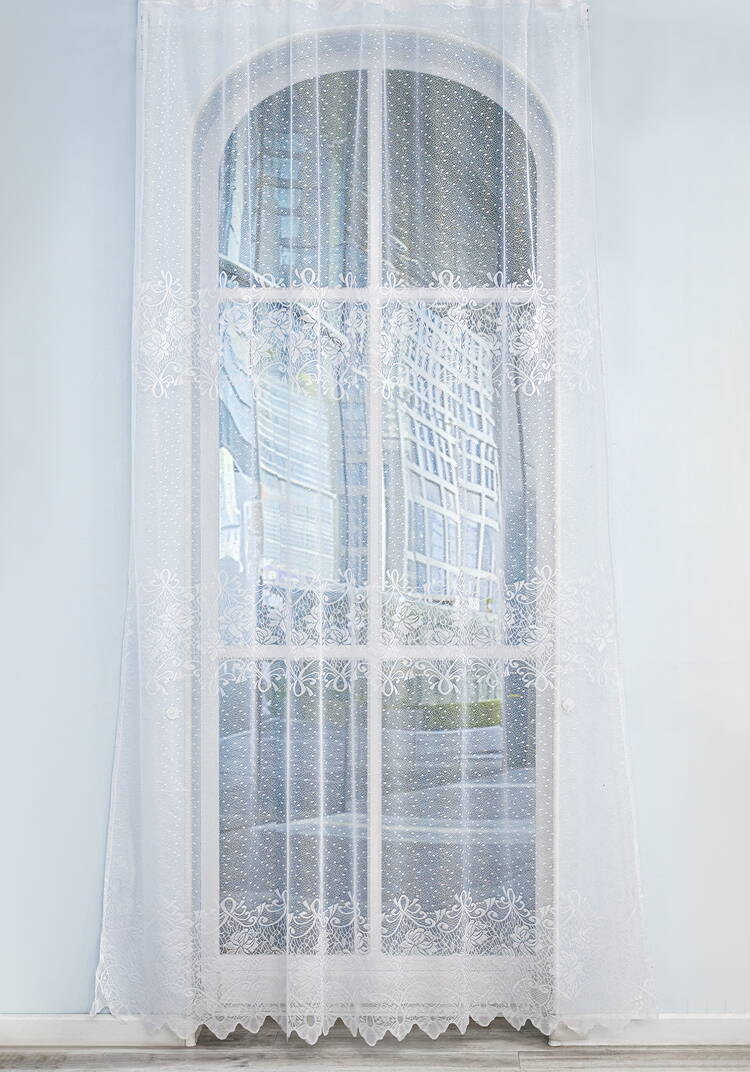 Тюль-жаккард Снежана шир.  750, рис. 7