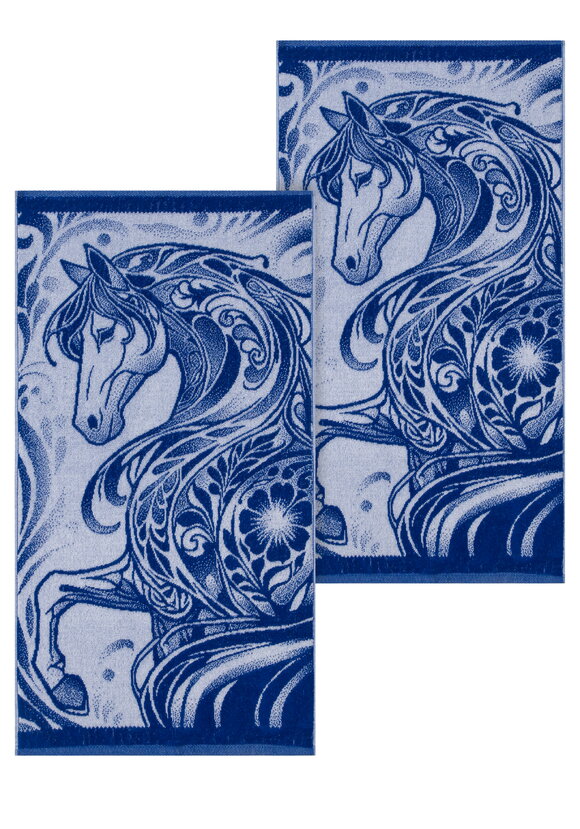 Полотенце махровое Символ года, 2 шт. шир.  580, рис. 1