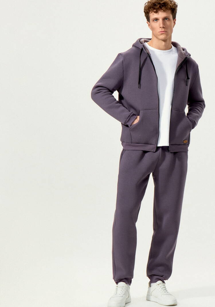 Брюки утеплённые из футера на резинке шир.  750, рис. 19