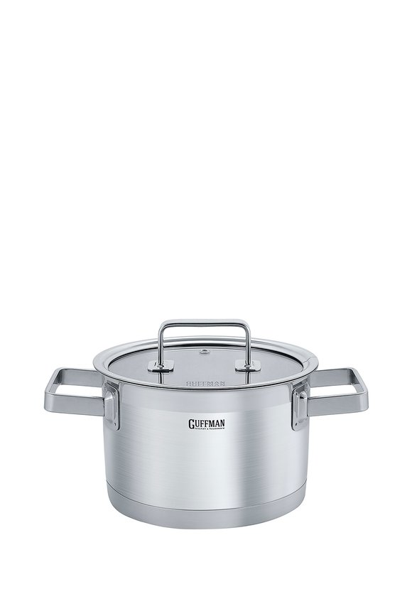 Кастрюля GUFFMAN Diamond с крышкой шир.  580, рис. 1