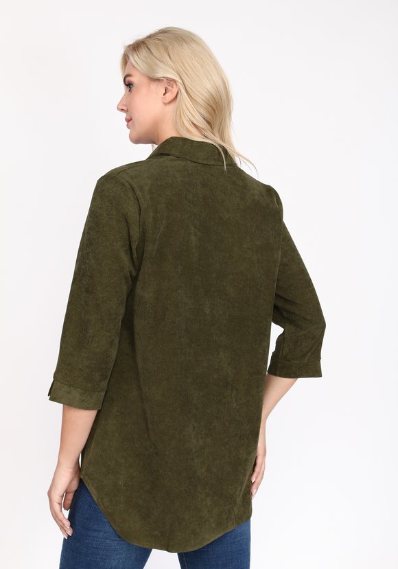 Блуза Вельветовая радость шир.  580, рис. 13