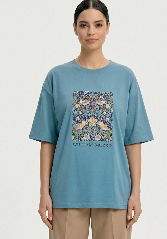 Футболка Викторианский шик шир.  580, рис. 18