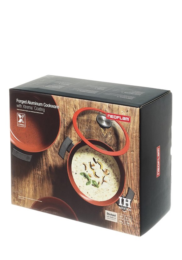 Кастрюля со стеклянной крышкой Де Шеф шир.  580, рис. 7