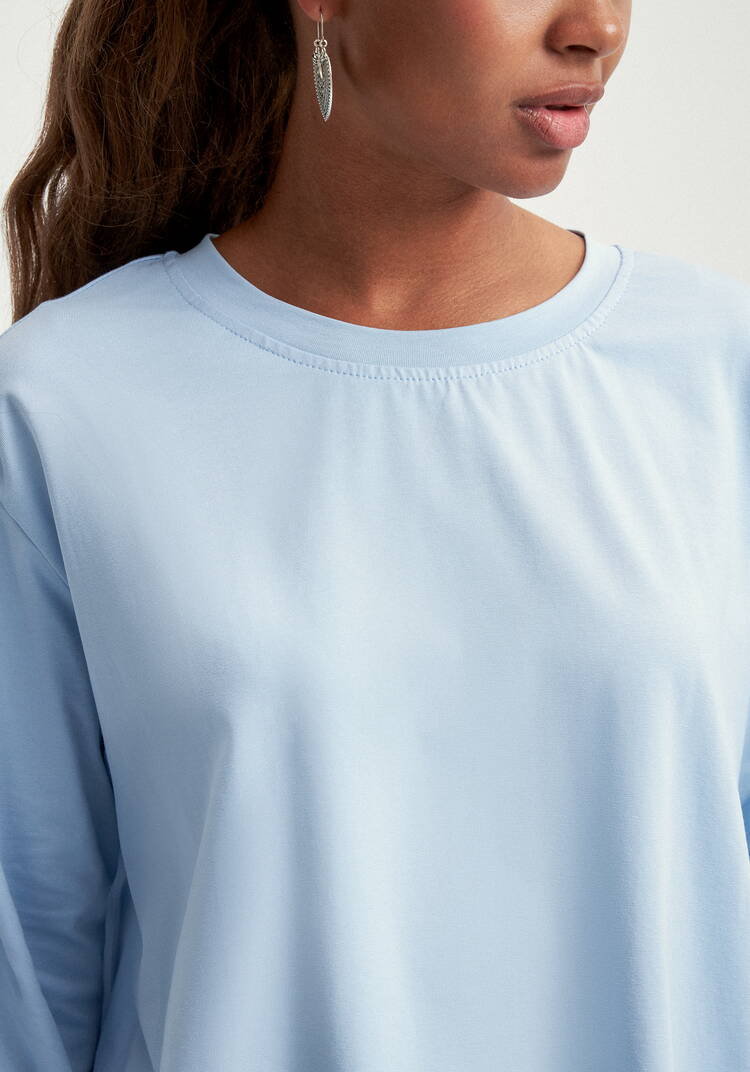 Туника свободного силуэта с разрезами шир.  750, рис. 15