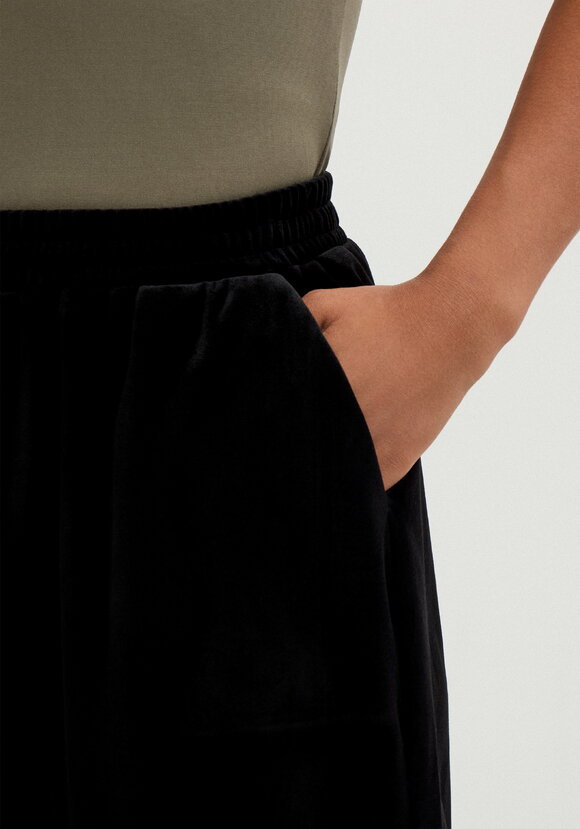 Брюки бананы из бархата Нелли шир.  580, рис. 13