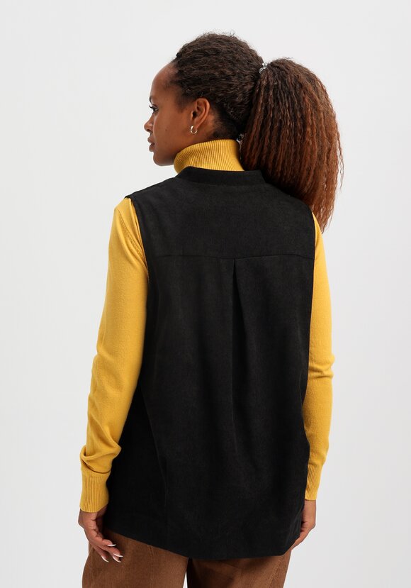 Жилет из вельвета с карманами шир.  580, рис. 3