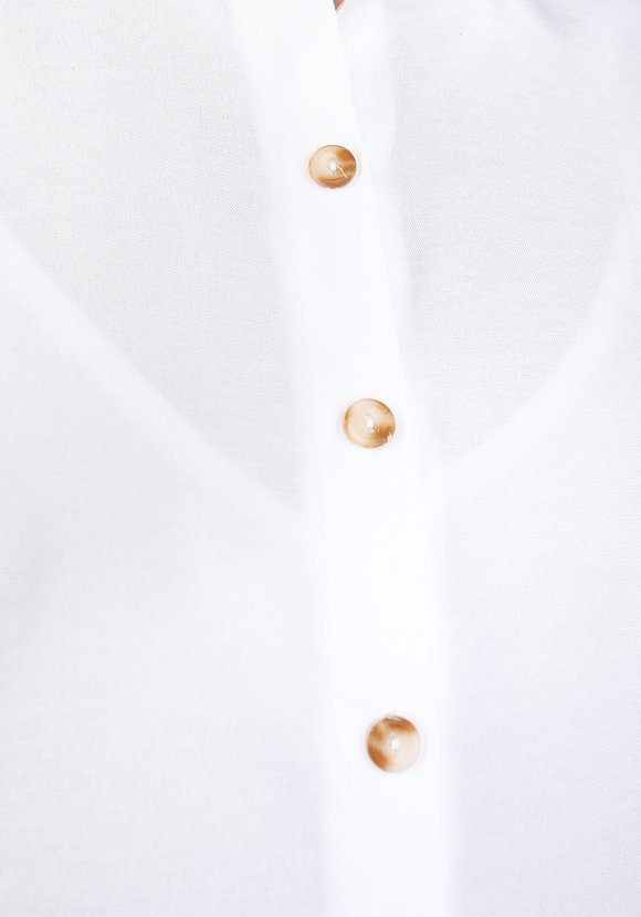 Блуза однотонная на пуговицах А-силуэта шир.  580, рис. 7