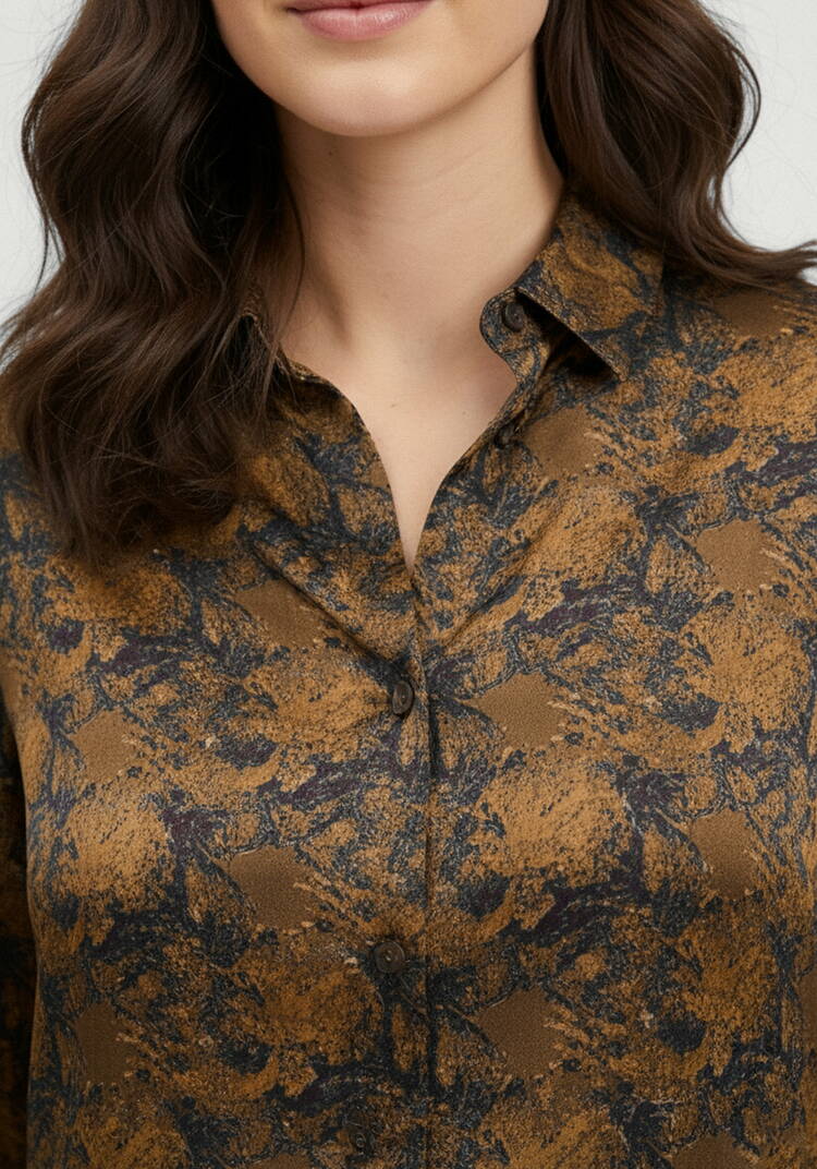 Блуза с жаккардовым узором шир.  750, рис. 14