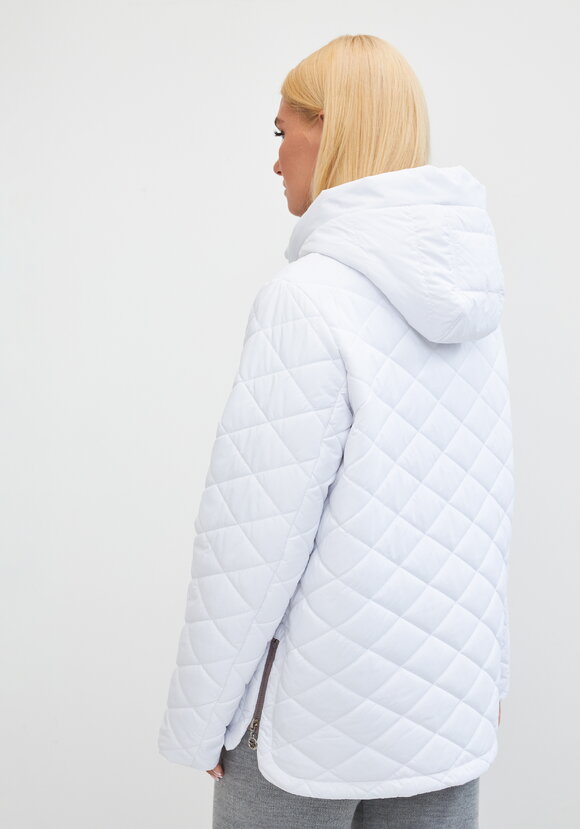 Куртка с контрастной молнией Вероника шир.  580, рис. 10