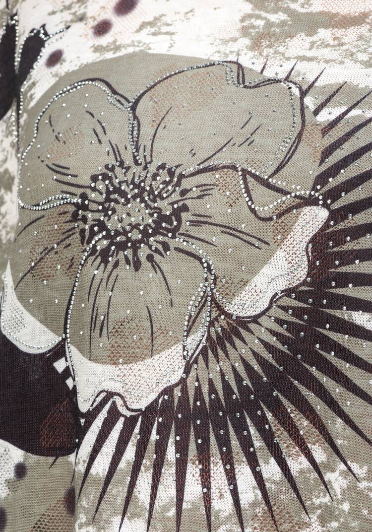 Футболка со стразами Мелисса шир.  750, рис. 30