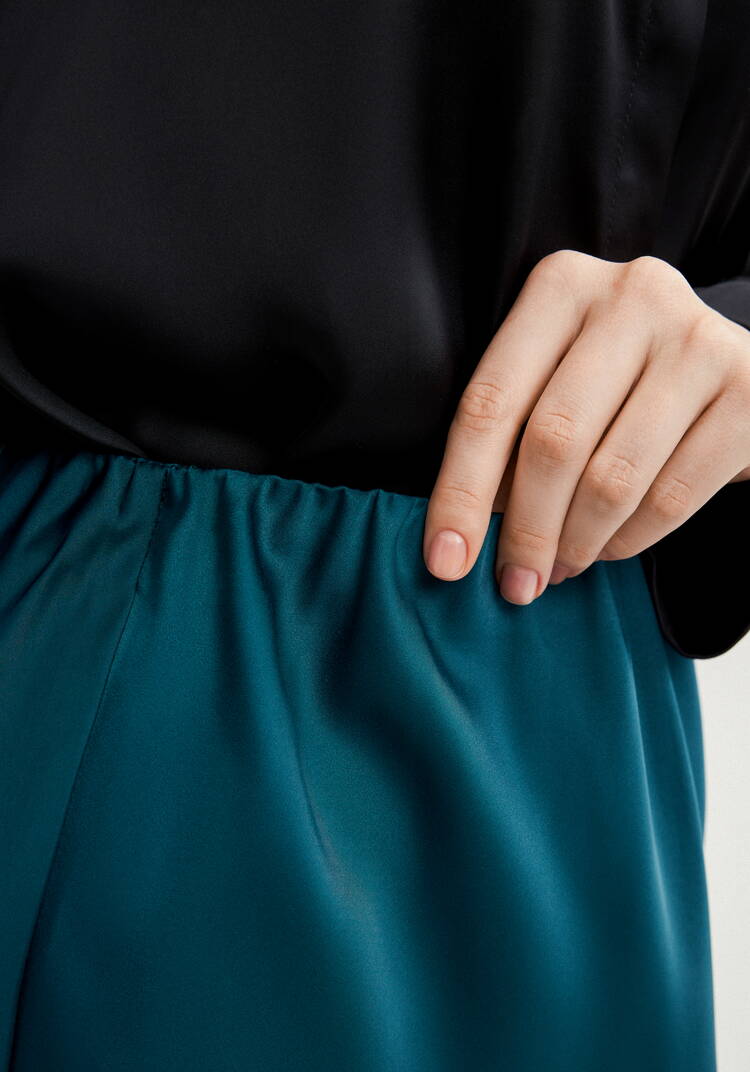 Юбка с резинкой в поясе cвободная шир.  750, рис. 5