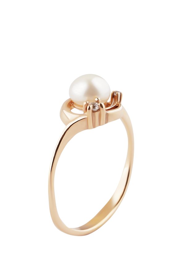 Серебряное кольцо Ники шир.  580, рис. 1