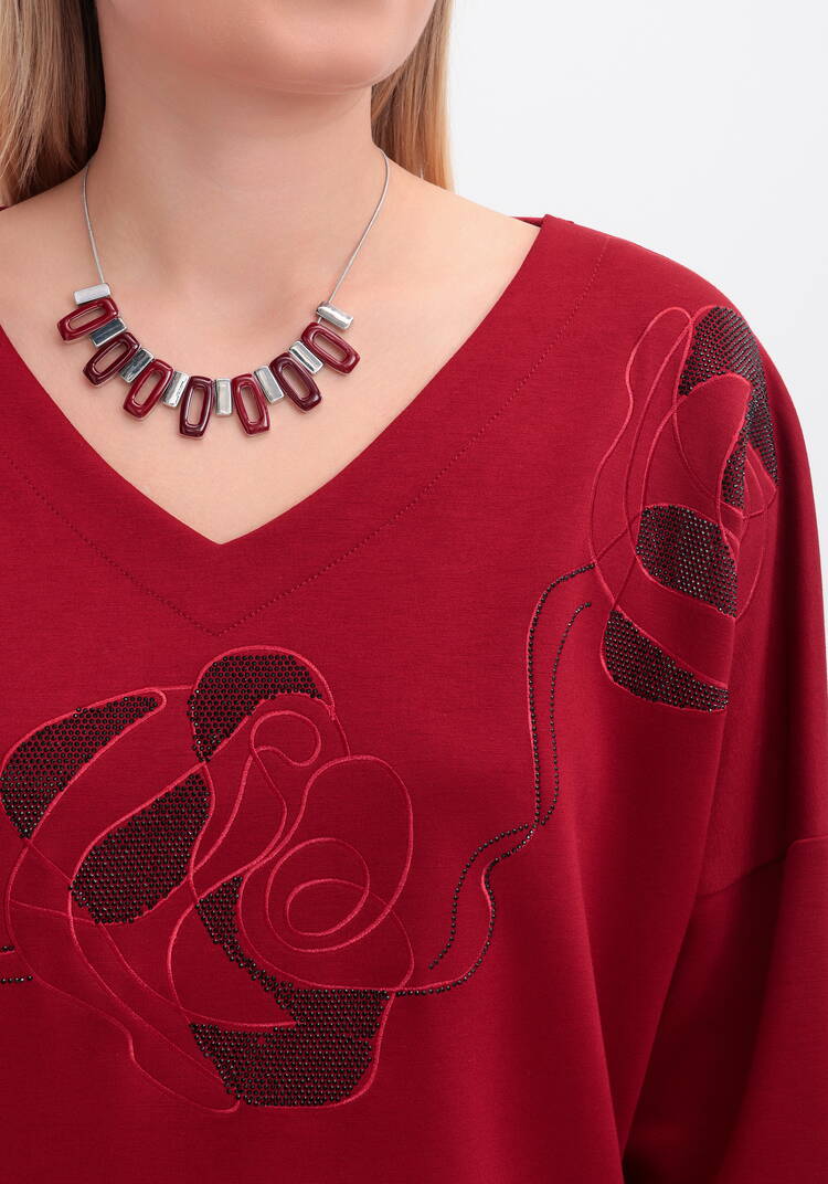 Блуза Утончённый вкус шир.  750, рис. 10