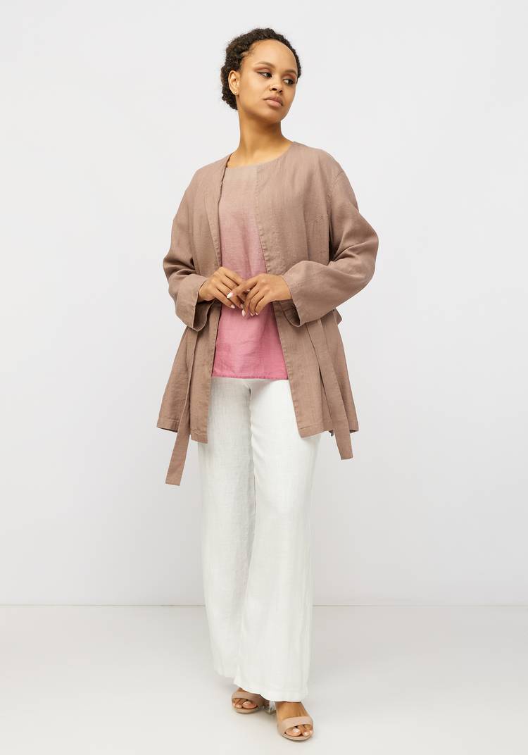 Кардиган женский с поясом Элеонора шир.  750, рис. 13