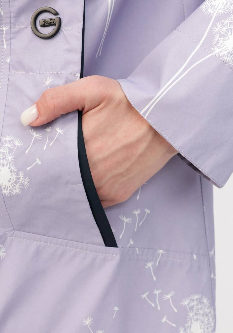 Ветровка с капюшоном на молнии и принтом шир.  750, рис. 6