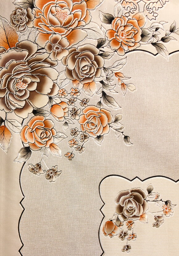 Скатерть Золотая середина шир.  580, рис. 20