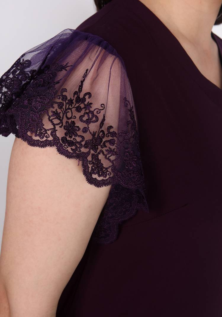 Блуза с прозрачными рукавами шир.  750, рис. 10