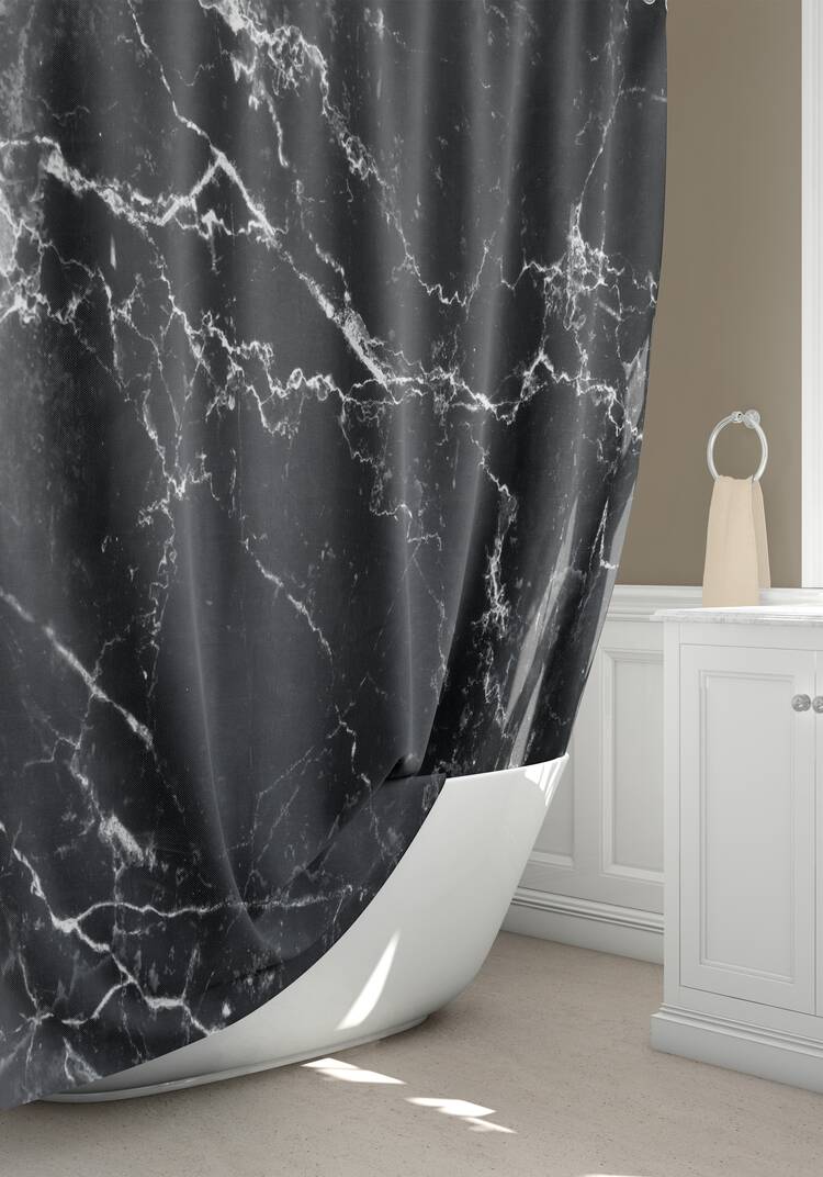 Штора для ванной Мрамор шир.  750, рис. 9