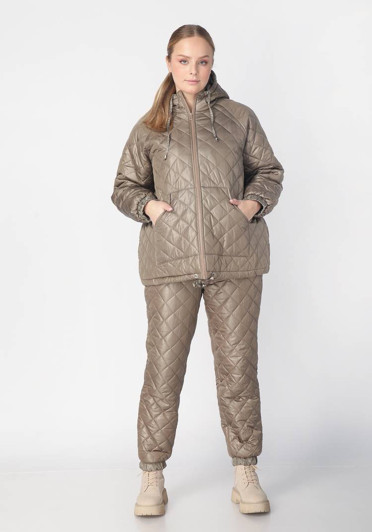 Брюки стеганые на резинке шир.  750, рис. 12