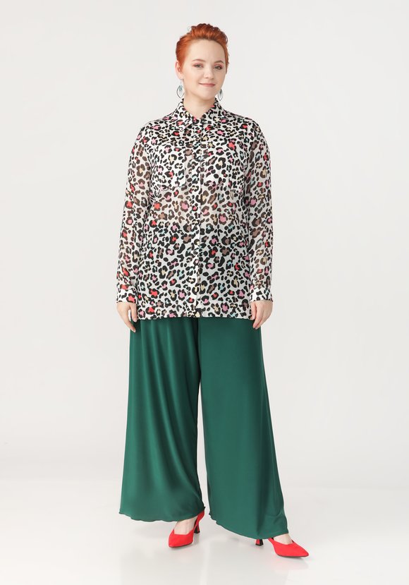 Блуза Королевская утонченность шир.  580, рис. 7