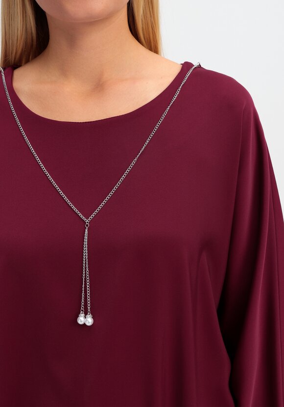 Блузка с колье Аврора шир.  580, рис. 17