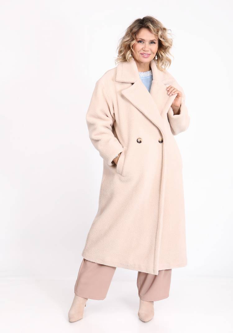 Шуба из эко-меха тедди шир.  750, рис. 9