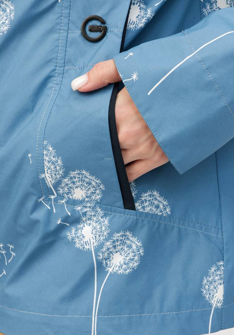 Ветровка с капюшоном на молнии и принтом шир.  750, рис. 13