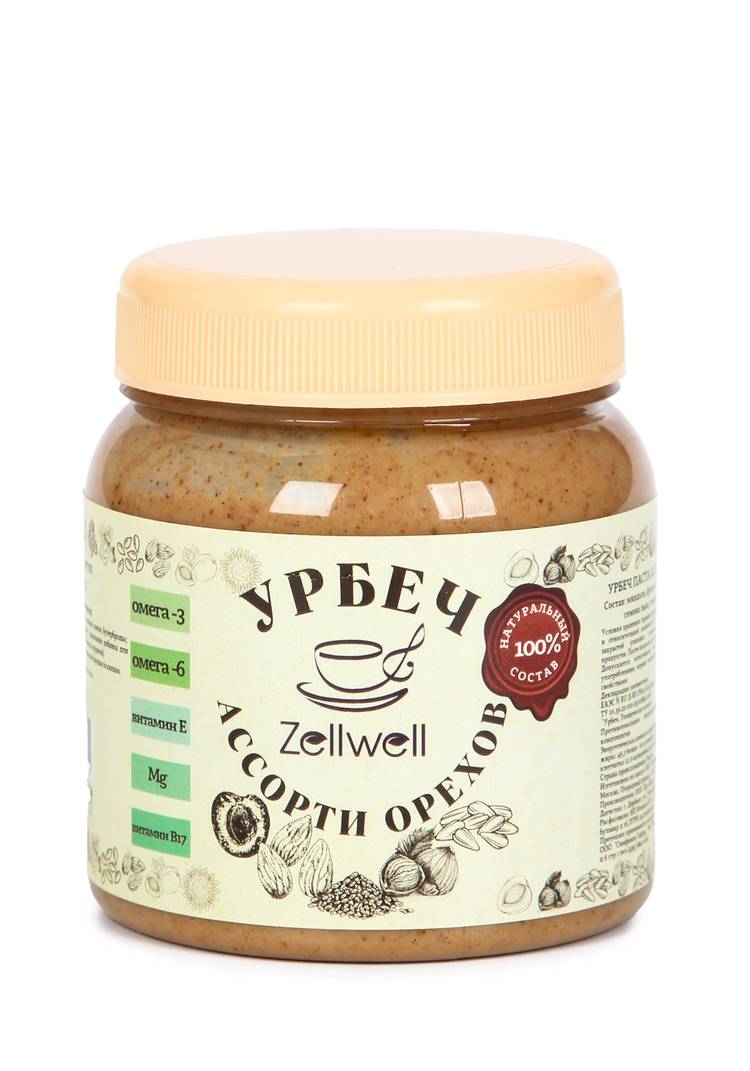 Урбеч паста ассорти орехов шир.  750, рис. 1