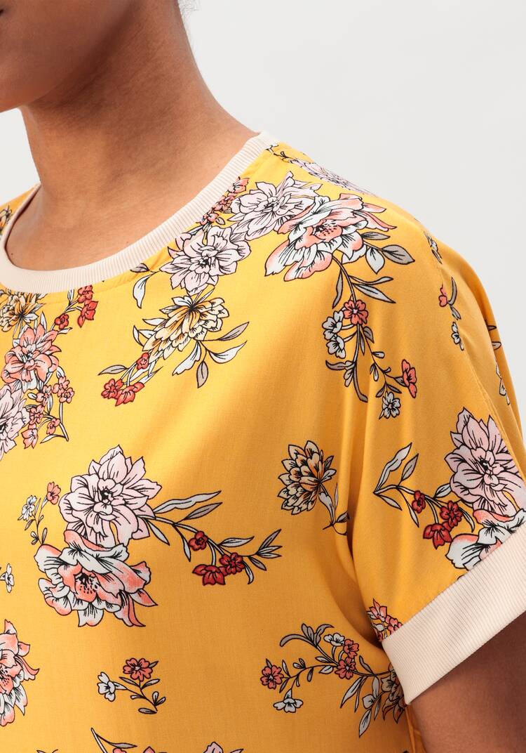 Блуза с цветочным принтом Аманда шир.  750, рис. 15