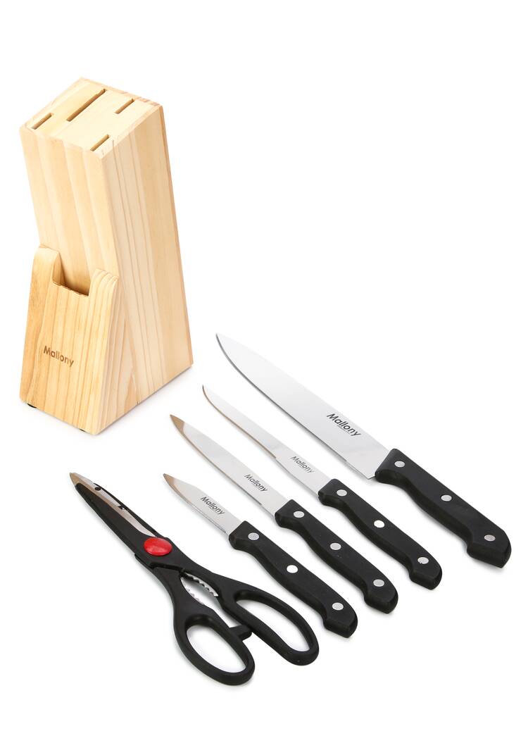 Набор ножей на деревянной подставке шир.  750, рис. 2