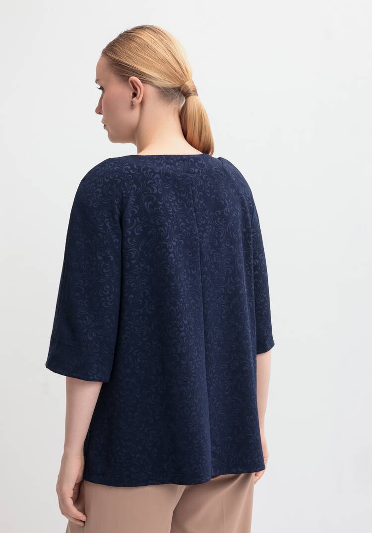 Жакет из жаккарда Лаура шир.  750, рис. 13