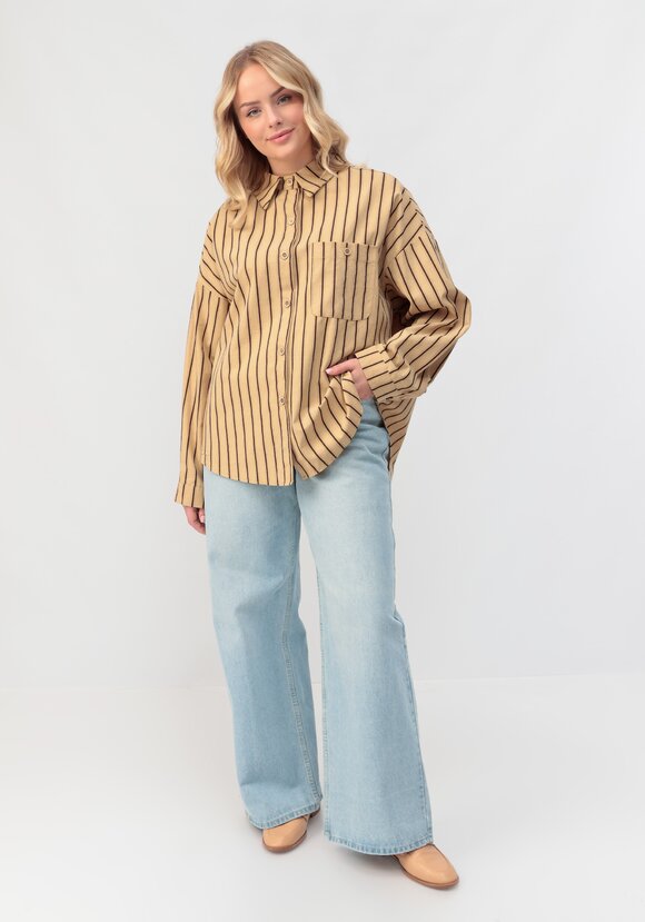 Рубашка Гвен в полоску шир.  580, рис. 2