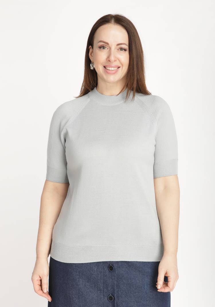 Джемпер со стойкой по горловине шир.  750, рис. 12