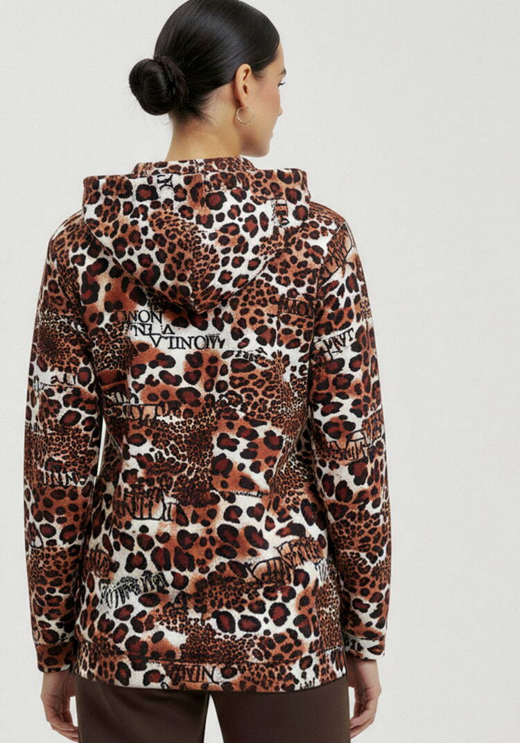 Толстовка из принтованного флиса шир.  750, рис. 30