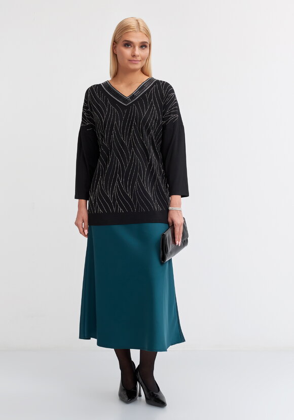 Блуза Изящные линии шир.  580, рис. 2