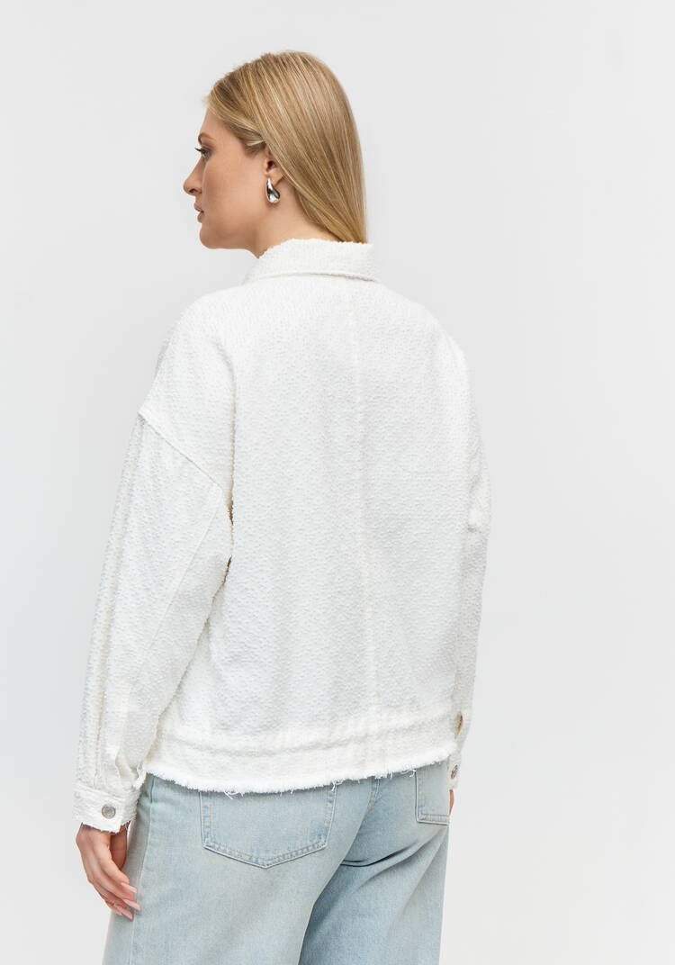 Куртка со стразами Инесса шир.  750, рис. 9