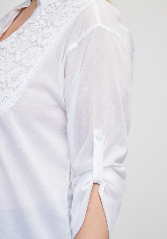 Блуза с кружевом Эстер шир.  580, рис. 5